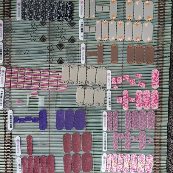 Lot of Jamberry nail wraps, mini heater, and bag - Picture 5 of 13